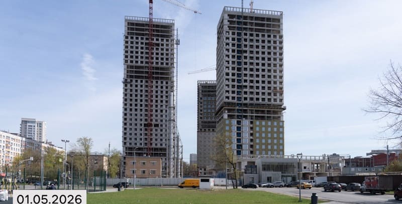 Ход строительства ЖК Сокольники Стоун